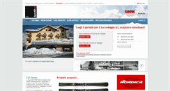 Desktop Screenshot of paganella.snowspace.it